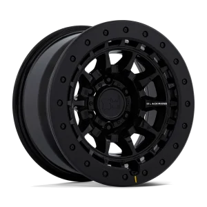 Black Rhino – BR016 TUSK – Black – 17″x8.5″ 0mm – All weather Wheels – BR016BX17856800